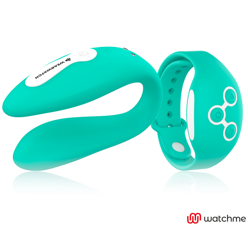 WEARWATCH - RELOJ VIBRADOR DE DOBLE TECNOLOGÍA VERDE CLARO