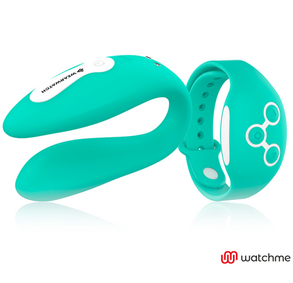 WEARWATCH - RELOJ VIBRADOR DE DOBLE TECNOLOGÍA VERDE CLARO