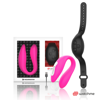 WEARWATCH - WATCHME VIBRADOR DE DOBLE TECNOLOGÍA FUCSIA/JAC-BACHE