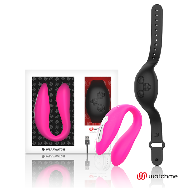 WEARWATCH - WATCHME VIBRADOR DE DOBLE TECNOLOGÍA FUCSIA/JAC-BACHE